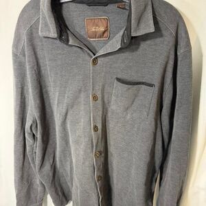 Tasso-elba Men's Grey and Blue Shirt